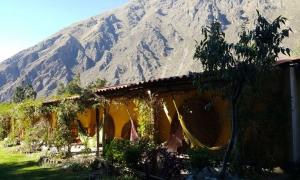 Mountain View at Hotel Samanapaq Ollantaytambo