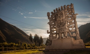 Entrance to Museo Inkariy Sacred Valley Cusco